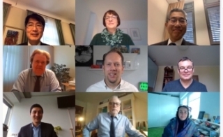 Videokonferenz mit der Parlamentariergruppe NRW-Japan