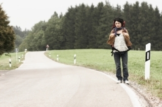 Der Rote Punkt (Aki on the road)