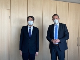Antrittsbesuch BM Rosemann Foto (April 2021)