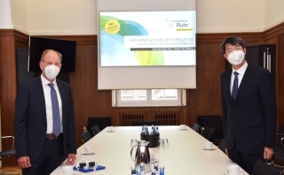 Antrittsbesuch OB Tischler (Mai 2021)