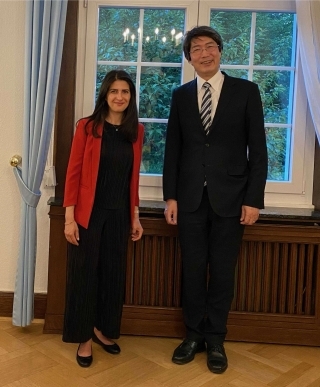 ギュレル・NRW州子ども・家族・難民・統合省政務次官との会談