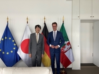 Foto GK IWAMA und MP Wüst