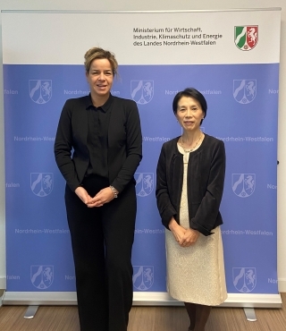 Ministerin Neubaur GKin Kawahara